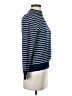 Madison Grey Stripes Blue Turtleneck Sweater Size S (petite) - photo 4