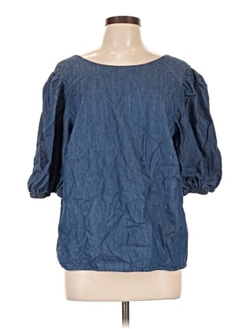 ELOQUII 3/4 Sleeve Top (view 1)