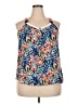 Rewind 100% Polyester Blue Sleeveless Blouse Size XXL - photo 1
