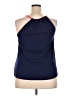 Rewind 100% Polyester Blue Sleeveless Blouse Size XXL - photo 2