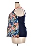 Rewind 100% Polyester Blue Sleeveless Blouse Size XXL - photo 5