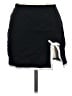pretty garbage Solid Black Casual Skirt Size M - photo 1