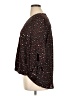 West Kei 100% Polyester Brown 3/4 Sleeve Blouse Size XL - photo 5