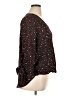 West Kei 100% Polyester Brown 3/4 Sleeve Blouse Size XL - photo 4