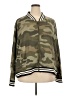Natural Reflections 100% Lyocell Camo Green Track Jacket Size 2X - photo 1