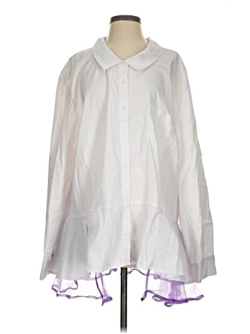Ashley Stewart Long Sleeve Blouse (view 1)