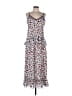 Max Studio Ivory Casual Dress Size L - photo 1