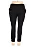 dalia Solid Black Active Pants Size XL - photo 2