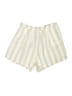 Blank NYC 100% Linen Stripes Ivory Shorts Size 30 waist - photo 1