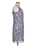 Apostrophe 100% Polyester Paisley Purple Cocktail Dress Size 8 - photo 4