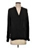 Vince. Black Long Sleeve Blouse Size 4 - photo 1