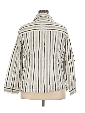 Denim 24/7 3/4 Sleeve Button-Down Shirt (view 2)
