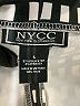 NYCC Houndstooth Black Formal Skirt Size L - photo 4