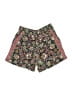 Earthbound Trading Co. 100% Polyester Paisley Green Shorts Size S - photo 2