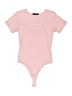 Missguided Pink Bodysuit Size 6 - photo 1