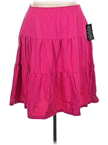 Woman Within Casual Skirt (view 1)