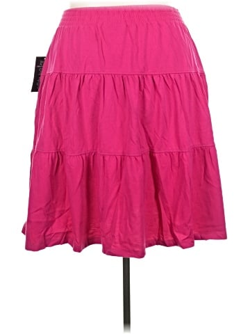 Woman Within Casual Skirt (view 2)