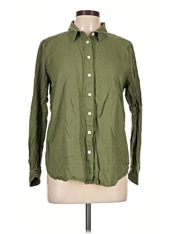 Ann Taylor Long Sleeve Button-Down Shirt (view 1)