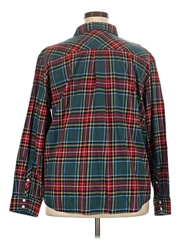 J.Crew Factory Store Long Sleeve Button-Down Shirt (view 2)