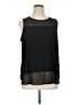 Misia Black Sleeveless Blouse Size 1X - photo 1