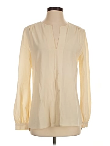 Charlotte Brody Long Sleeve Silk Top (view 1)