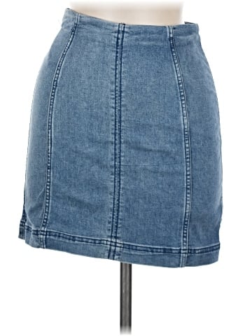 Free People Denim Skirt (view 1)