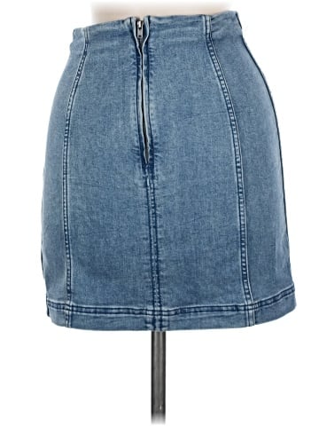 Free People Denim Skirt (view 2)