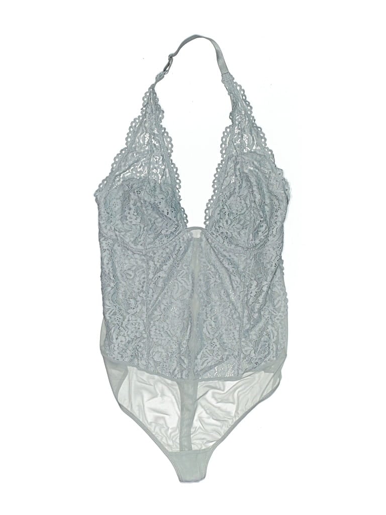 Pre-owned Assorted Brands Bodysuit In Gray