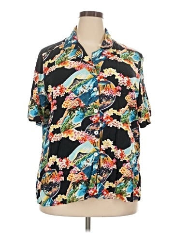Notations Short Sleeve Blouse (view 1)