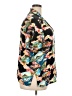 Notations Tropical Black Short Sleeve Blouse Size 2X - photo 4