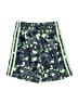 Adidas 100% Polyester Camo Green Athletic Shorts Size 6 - photo 1