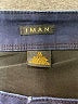 IMAN Chevron-herringbone Blue Jeans Size 12L - photo 7