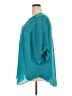 Worthington 100% Polyester Teal 3/4 Sleeve Blouse Size 2X - photo 5