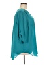 Worthington 100% Polyester Teal 3/4 Sleeve Blouse Size 2X - photo 4