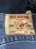 True Religion Hearts Blue Jeans Size 34 waist - photo 4