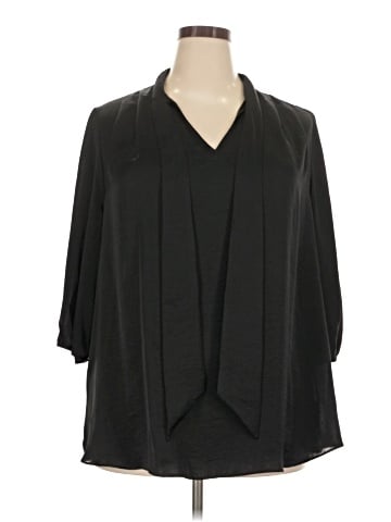 Worthington 3/4 Sleeve Blouse (view 1)