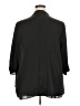 Worthington 100% Polyester Black 3/4 Sleeve Blouse Size 2X - photo 2