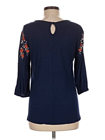 NY Collection 3/4 Sleeve Blouse (view 2)