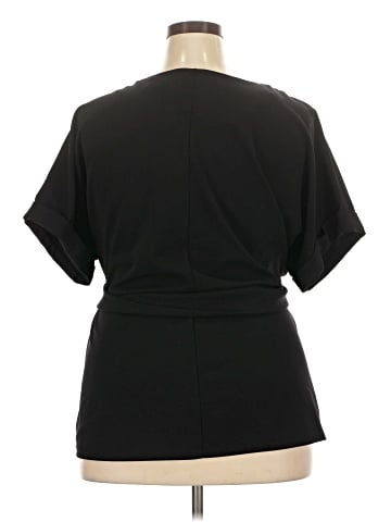 Worthington Short Sleeve Blouse (view 2)