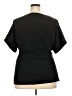 Worthington Black Short Sleeve Blouse Size 2X - photo 2
