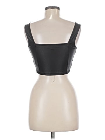 Chocolate Sleeveless Blouse (view 2)