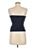 Edikted Blue Sleeveless Top Size M - photo 2