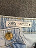 Zara Blue Denim Shorts Size 4 - photo 3