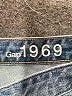 Gap Hearts Blue Jeans Size 33 waist - photo 4