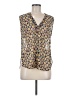 Lumiere 100% Polyester Yellow Sleeveless Blouse Size M - photo 1