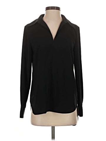 Theory Long Sleeve Blouse (view 1)