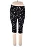 Torrid 100% Cotton Floral Black Casual Pants Size 3X (3) - photo 1