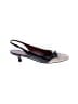 Prada Ivory Black Vintage Slingback Kitten Heels Size EU 36 1/2 - photo 1