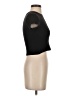 TNA Black Short Sleeve Turtleneck Size S - photo 4