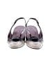 Prada Ivory Black Vintage Slingback Kitten Heels Size EU 36 1/2 - photo 2